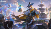 王者S27赛季战令皮肤来咯！ 游历四方的吟游诗人—明世隐-吟游魔法