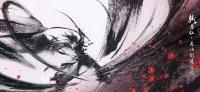王者荣耀：宫本武藏全新水墨风皮肤·惊梅引上线 水墨剑客梅峰藏雪