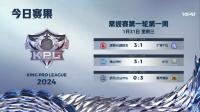 2024KPL春季赛首日比赛开启 成都AG、佛山DRG、重庆狼队获得新赛季开门红