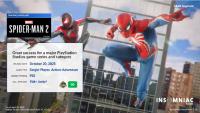 索尼互娱与Insomniac Games宣布  《漫威蜘蛛侠2》销量破1100万